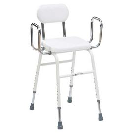 Perching Stool with Arms and Back