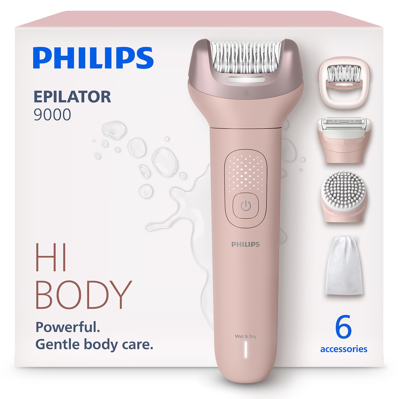 Philips BRE718 Epilator - Series 8500 / White