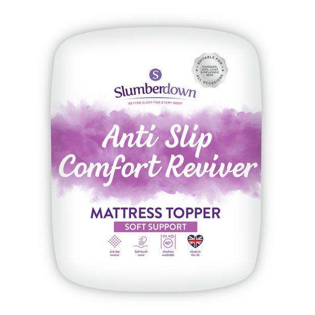 Buy Slumberdown Anti Slip Comfort Mattress Topper Superking Mattress Toppers Argos