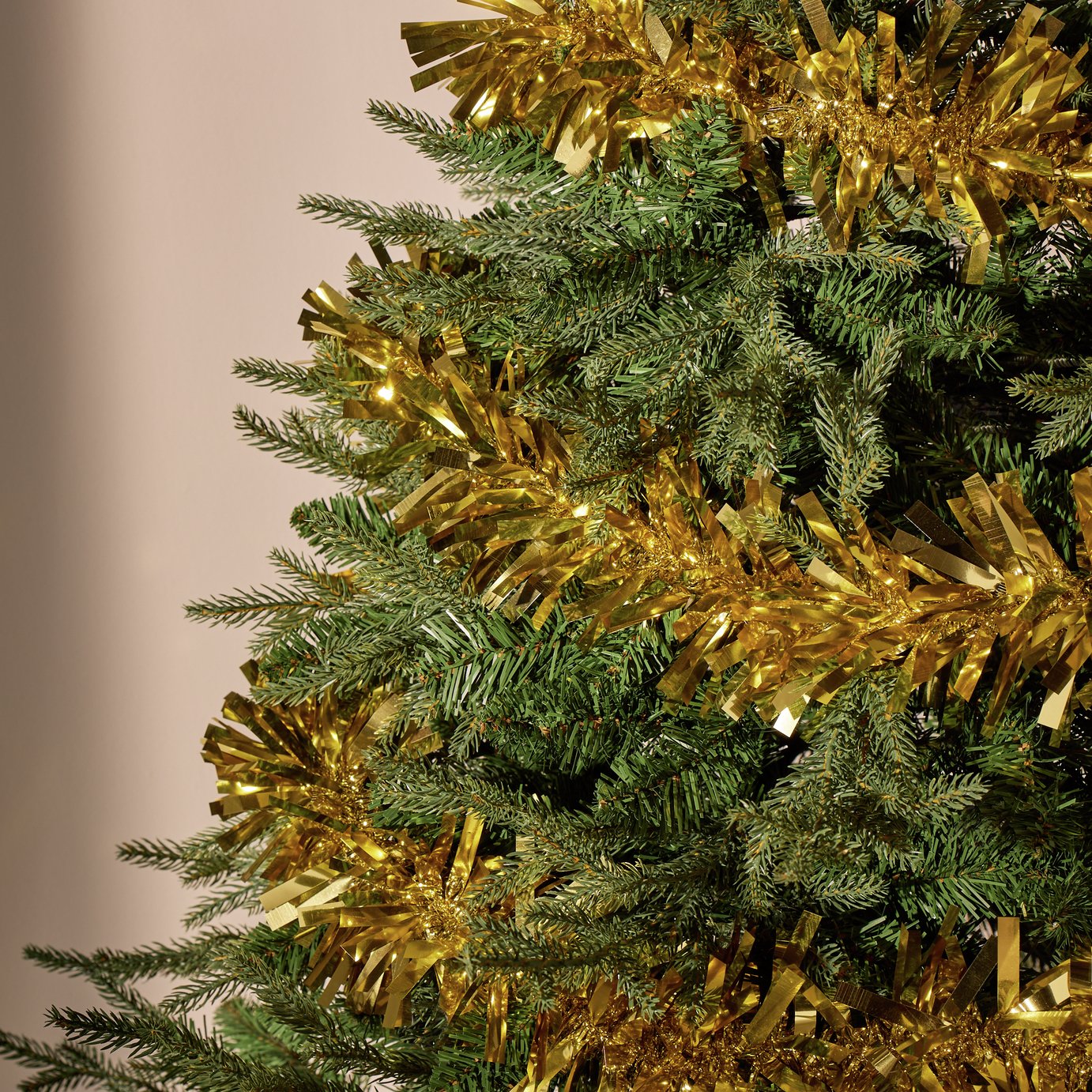 Argos Home Gold Christmas Tinsel