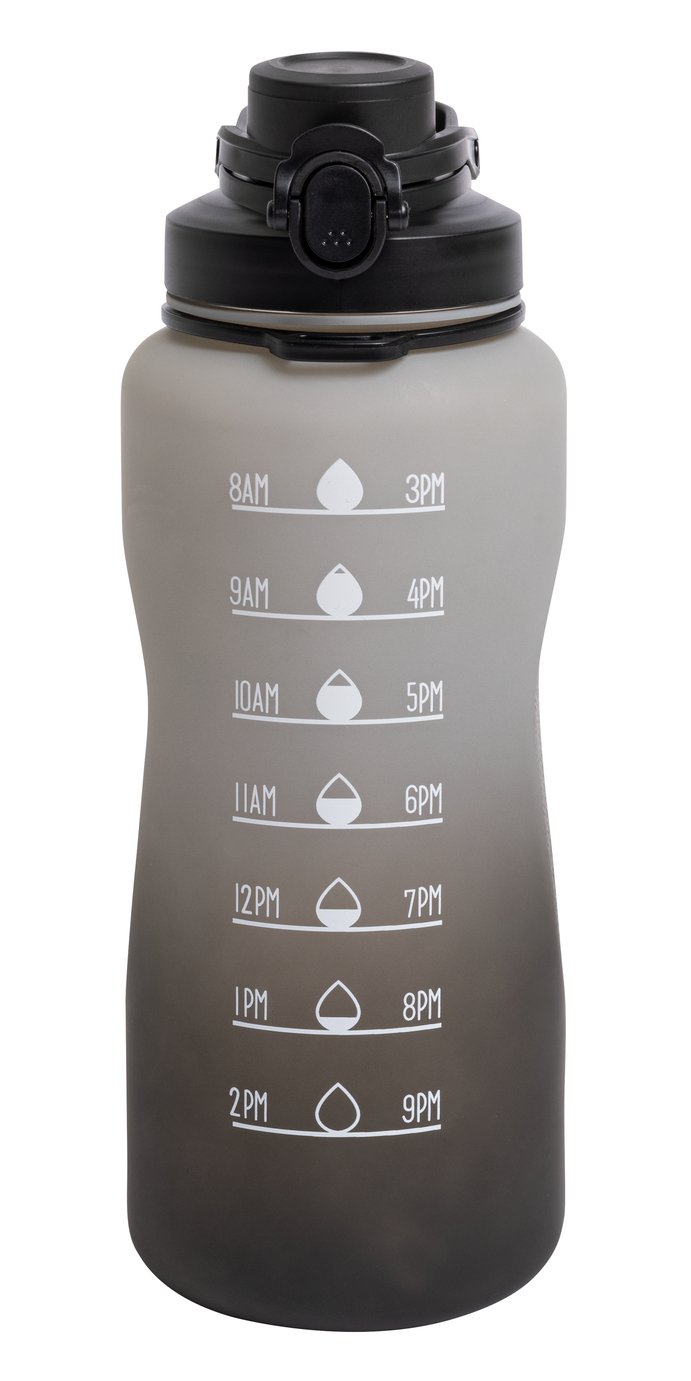  Home Grey Ombre Tracker Water Bottle - 2.2 litre