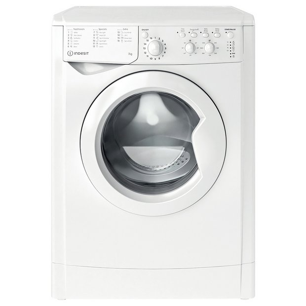 Buy Indesit EcoTime IWC71252W 7KG 1200 Washing Machine White Washing machines Argos