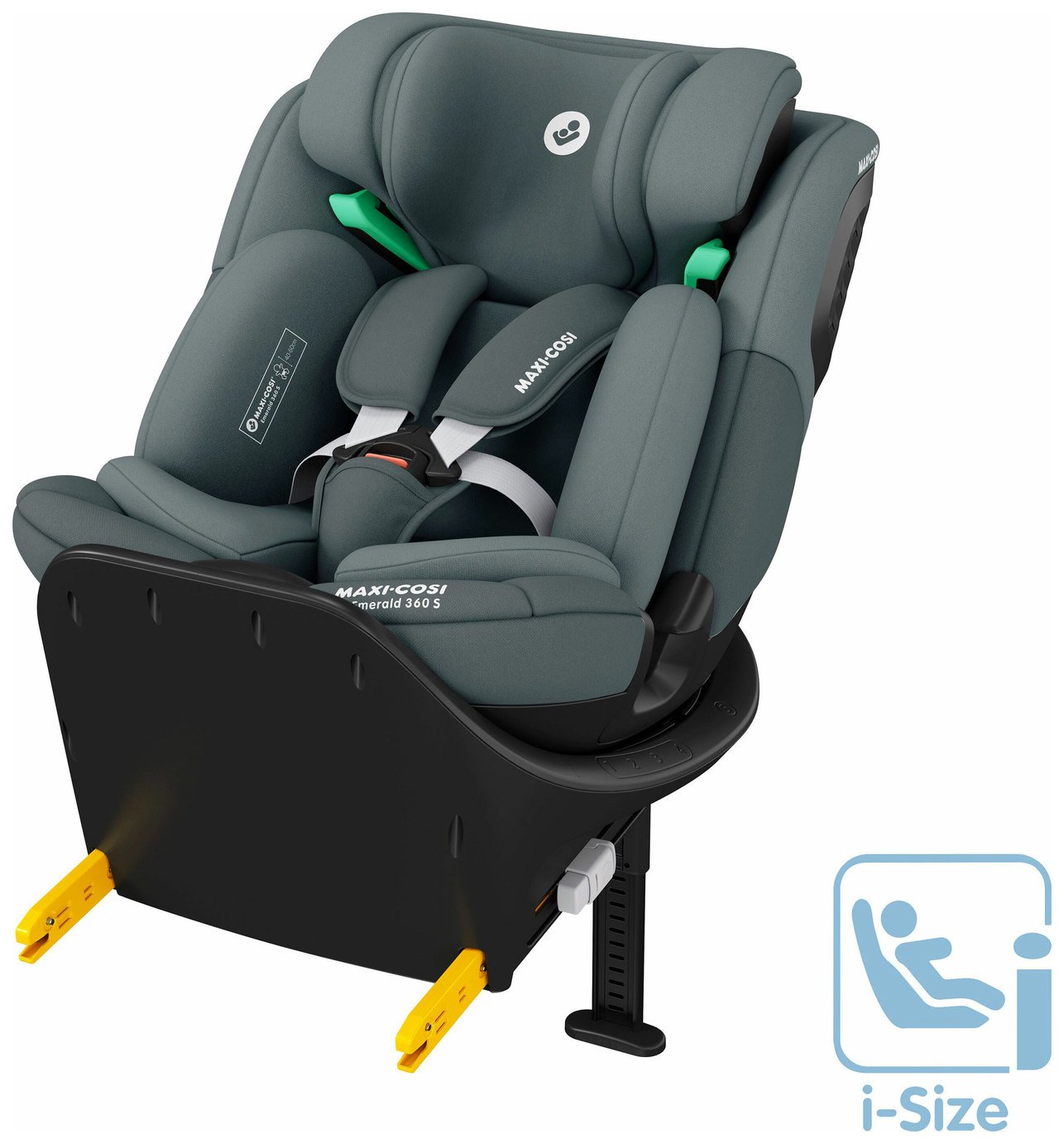 Maxi-Cosi Emerald 360 ISOFIX R129 Car Seat - Graphite 