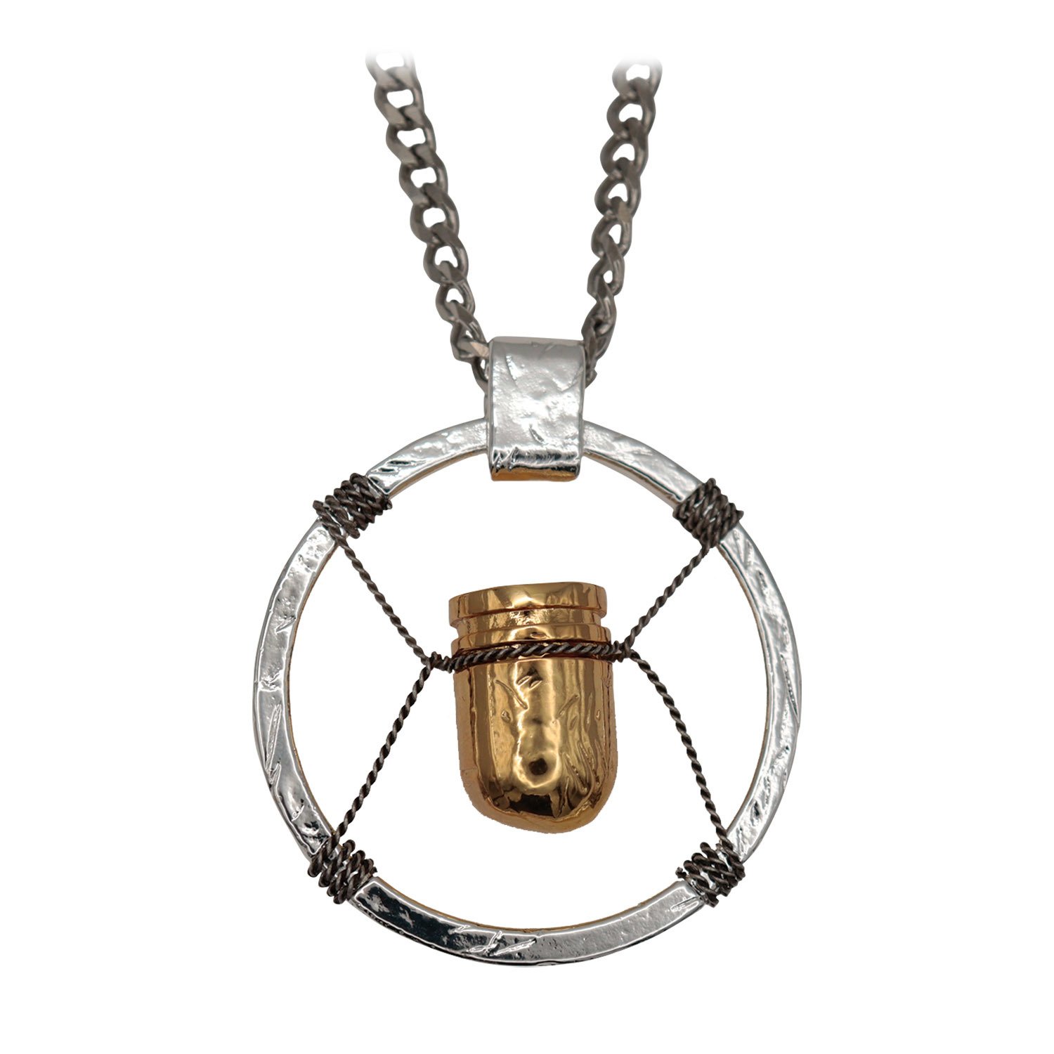 Cyberpunk 2077 V's Bullet Necklace Precious Metal Edition Pre-Order