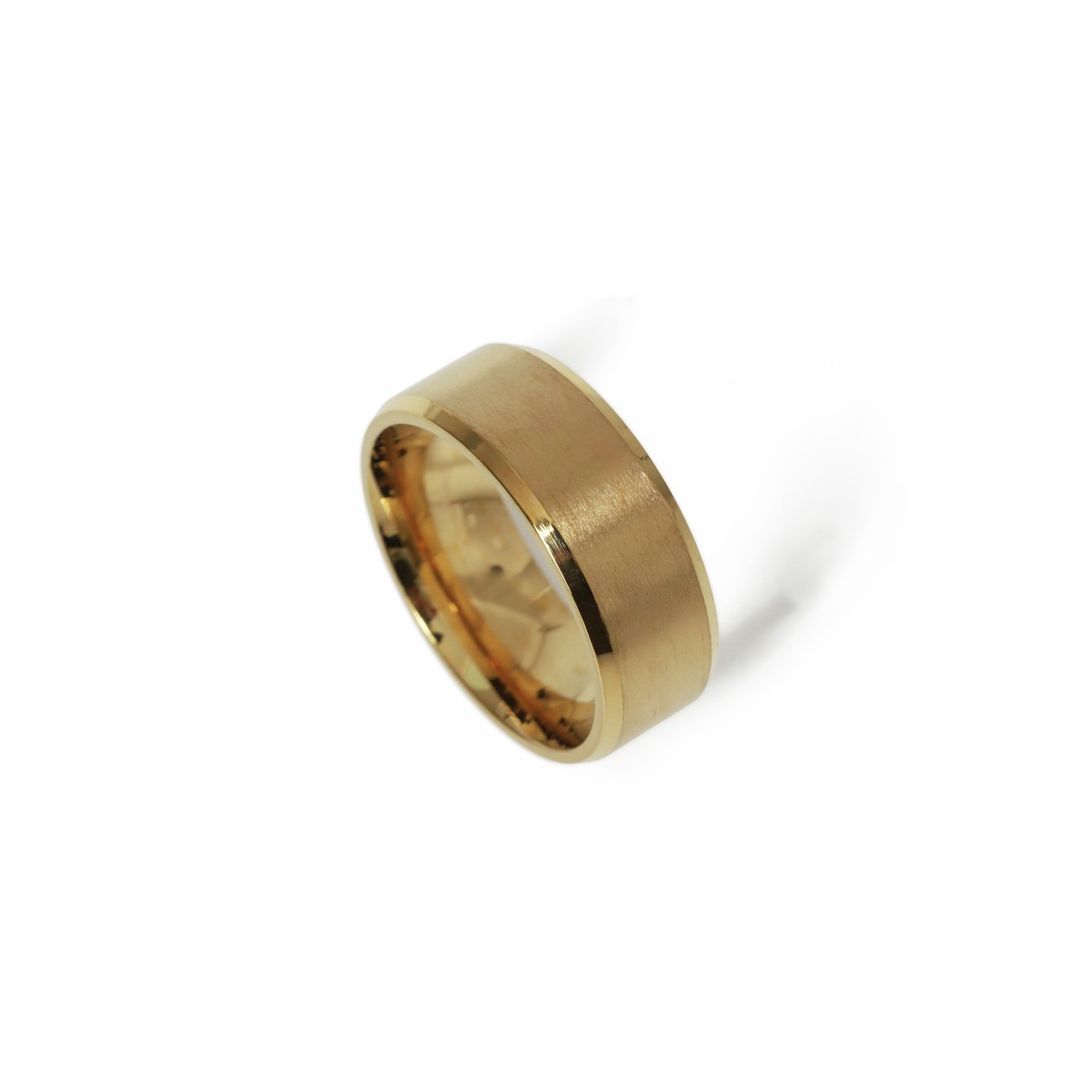 Uncommon Souls Gold Tone Band Ring