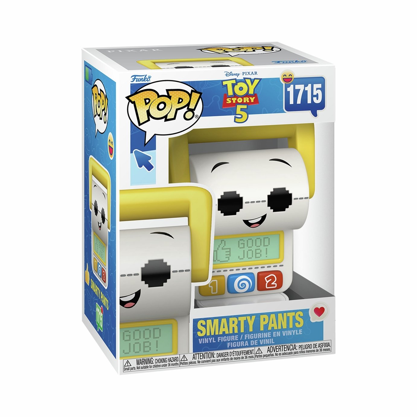 Funko POP! Disney Pixar Toy Story 5 Smarty Pants 4.1 Inches Figure