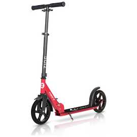 Zinc Trace Foldable Big Wheel Scooter - Red