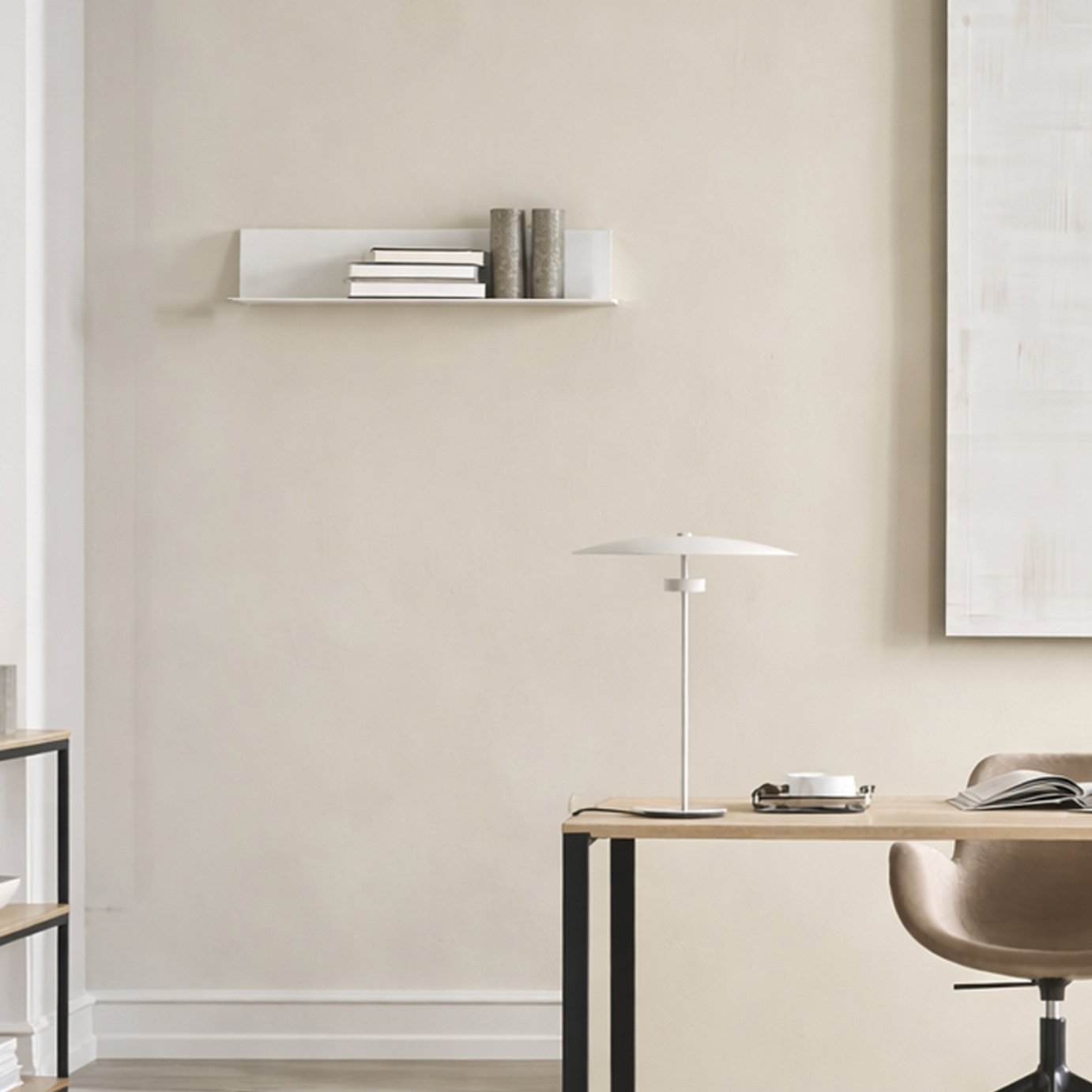 Furniture To Go Joliet 50cm Floating Shelf - White