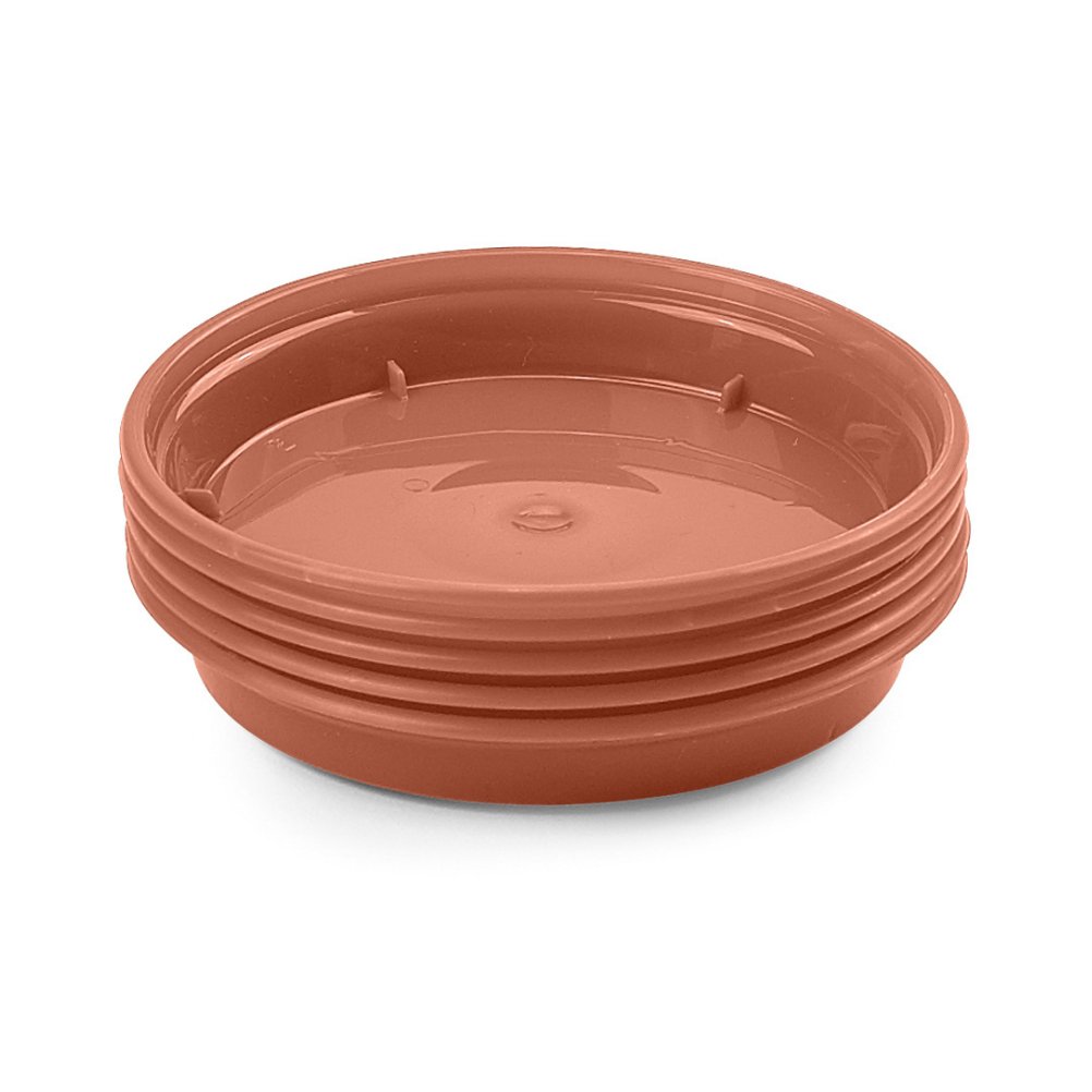 Whitefurze Saucer Set for 3/4 inches Pot - Terracotta