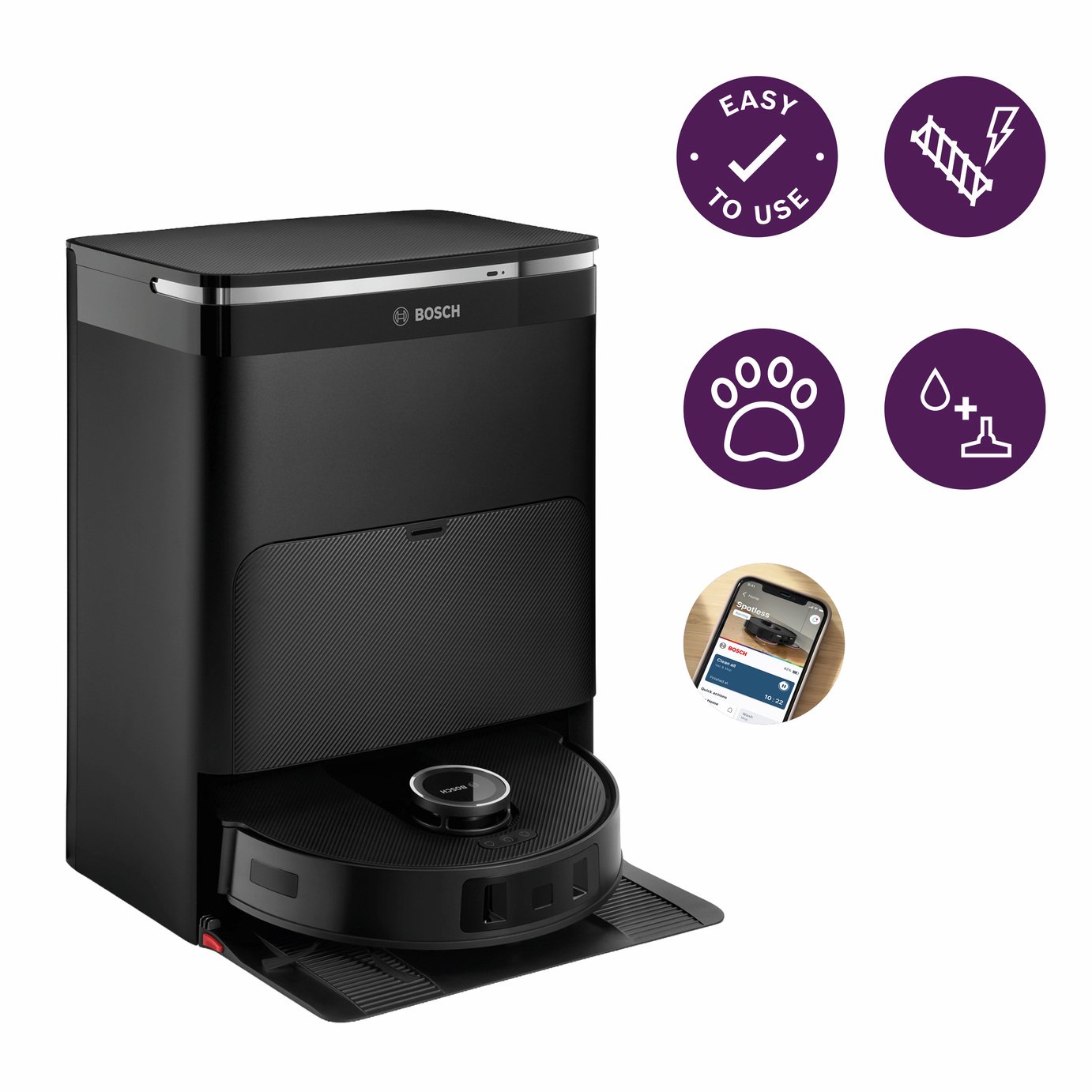 Bosch Spotless Max Wet & Dry Robot Vacuum Cleaner