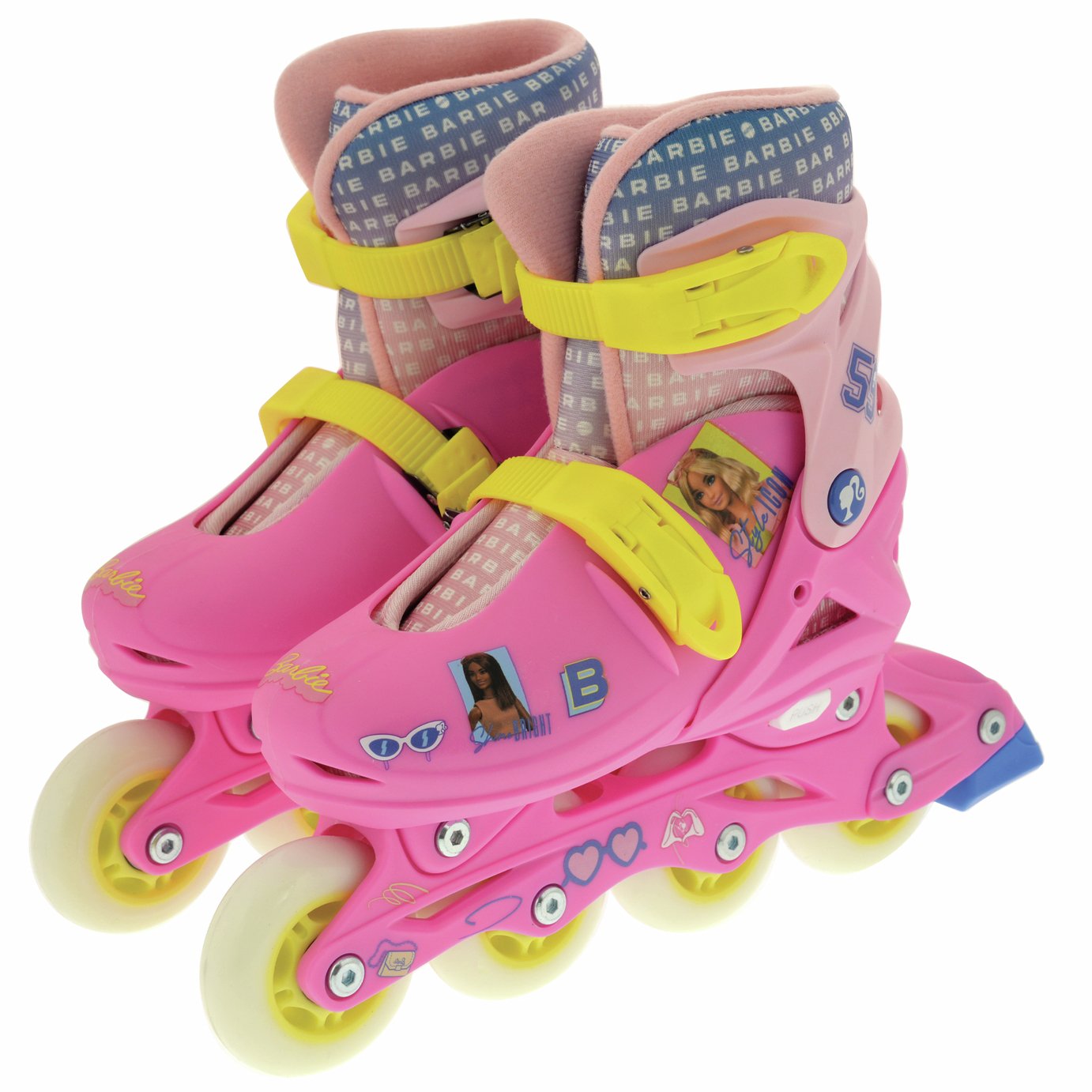 Barbie Adjustable Inline Skates - Pink