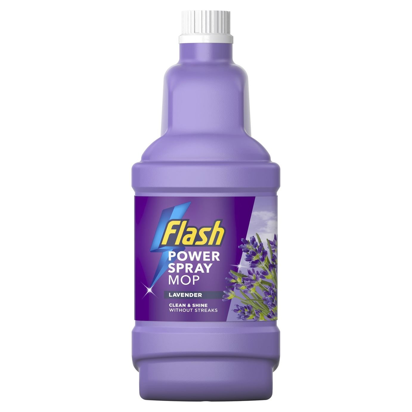 Flash Power Spray Mop 1.25 Litre Lavender Refill