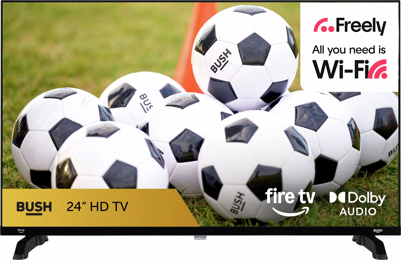Bush 24 Inch 24HSF26 Smart HD Ready Freely TV