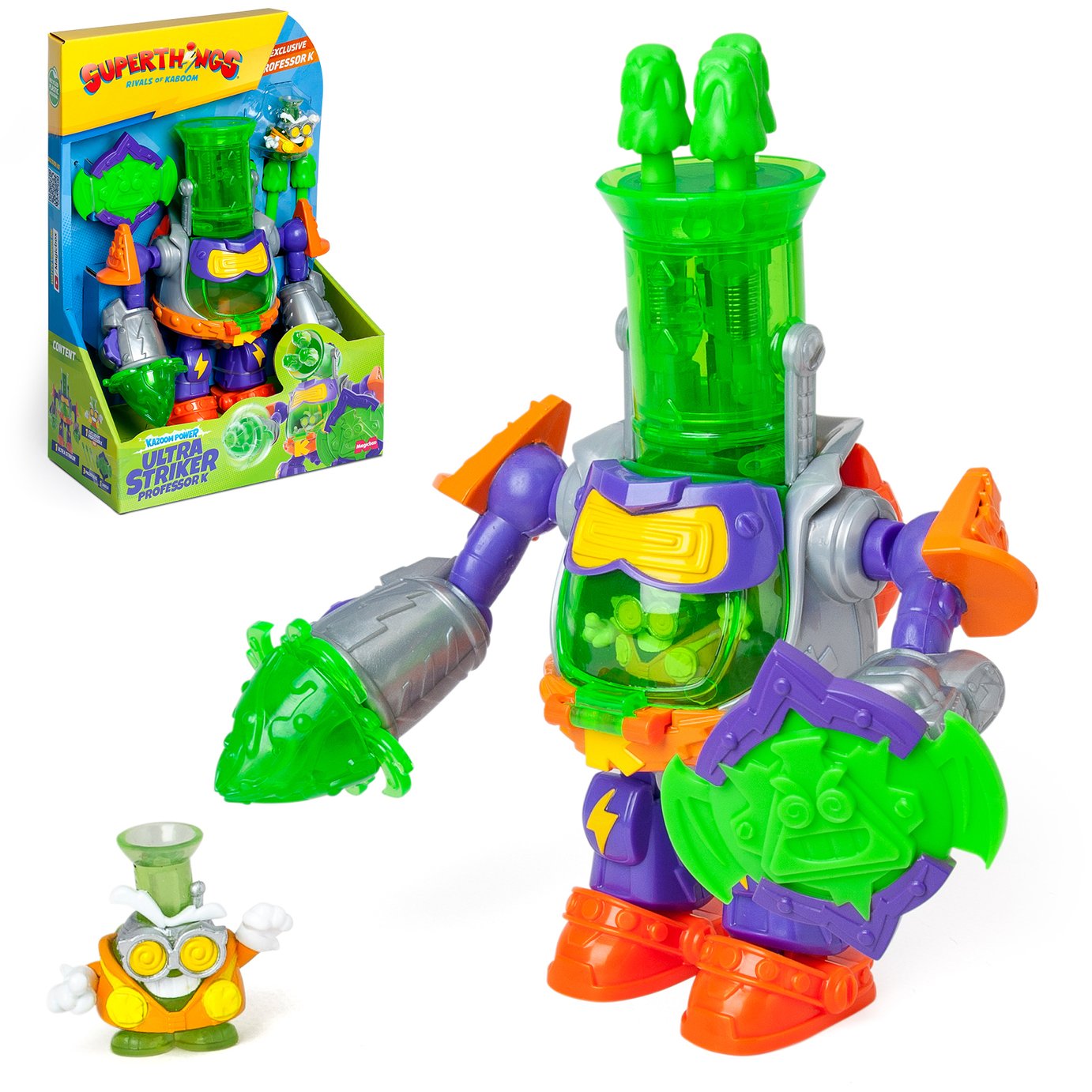 SuperThings Ultra Striker Professor K Figure