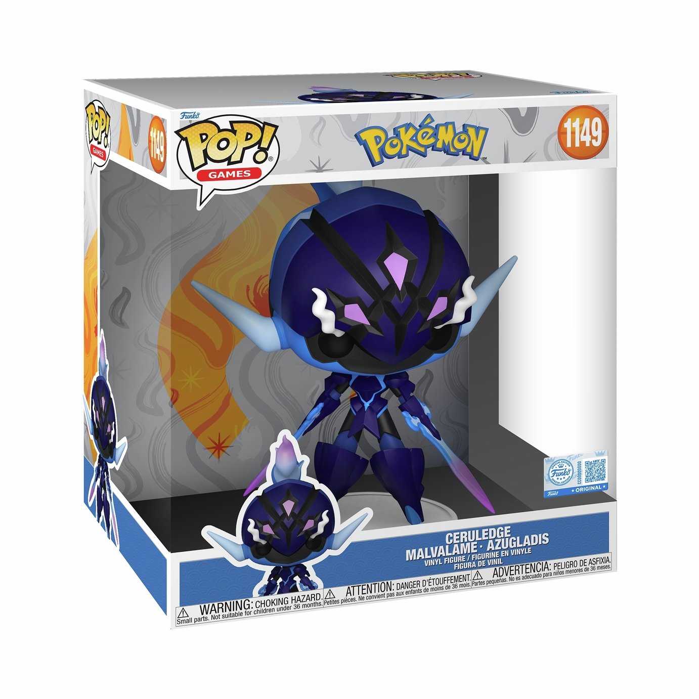 Funko POP! Pokémon Ceruledge 10 Inches Vinyl Figure