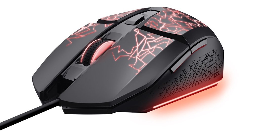 GXTrust 113 Felox Illuminated Wired Gaming Mouse - Black