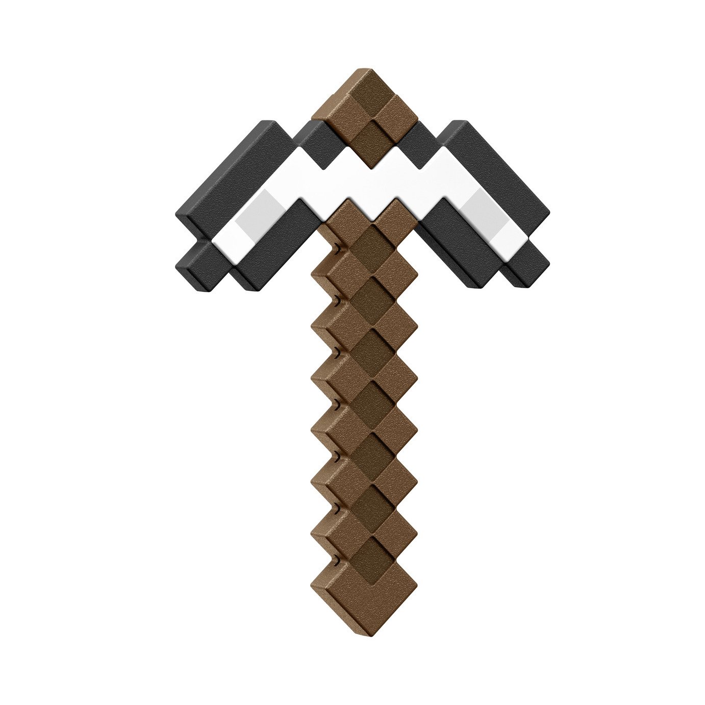 Minecraft Roleplay Toy Pixelated Iron Pickaxe