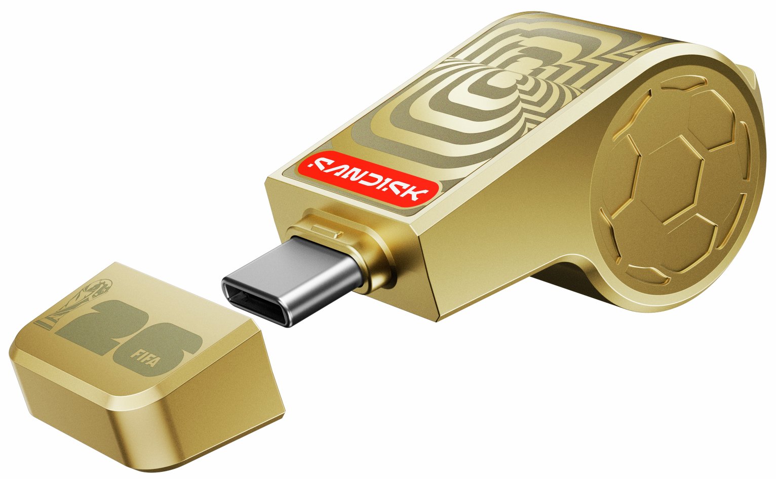 SanDisk USB-C Flash Drive: FIFA World Cup 2026 - 128GB