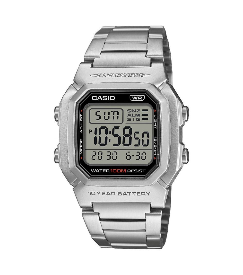 Casio Men's Grey Dial Classic Digital Watch