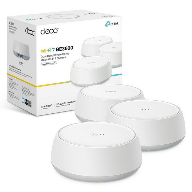 TP-Link Deco BE22 Wi-Fi 7 ルーター（2個セット） Buy TP-Link Deco BE22 3.6Gbps Whole Home Mesh Wi-Fi 7 System – 3