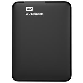 WD Elements 2TB USB 3.0 Portable Hard Drive - Black