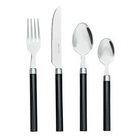 Argos Home 16 Piece Cutlery Set - Black