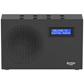 Bush Portable DAB / FM Radio - Black