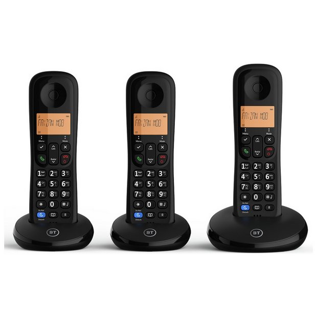 Buy Bt Everyday Cordless Telephone Triple Telephones Argos