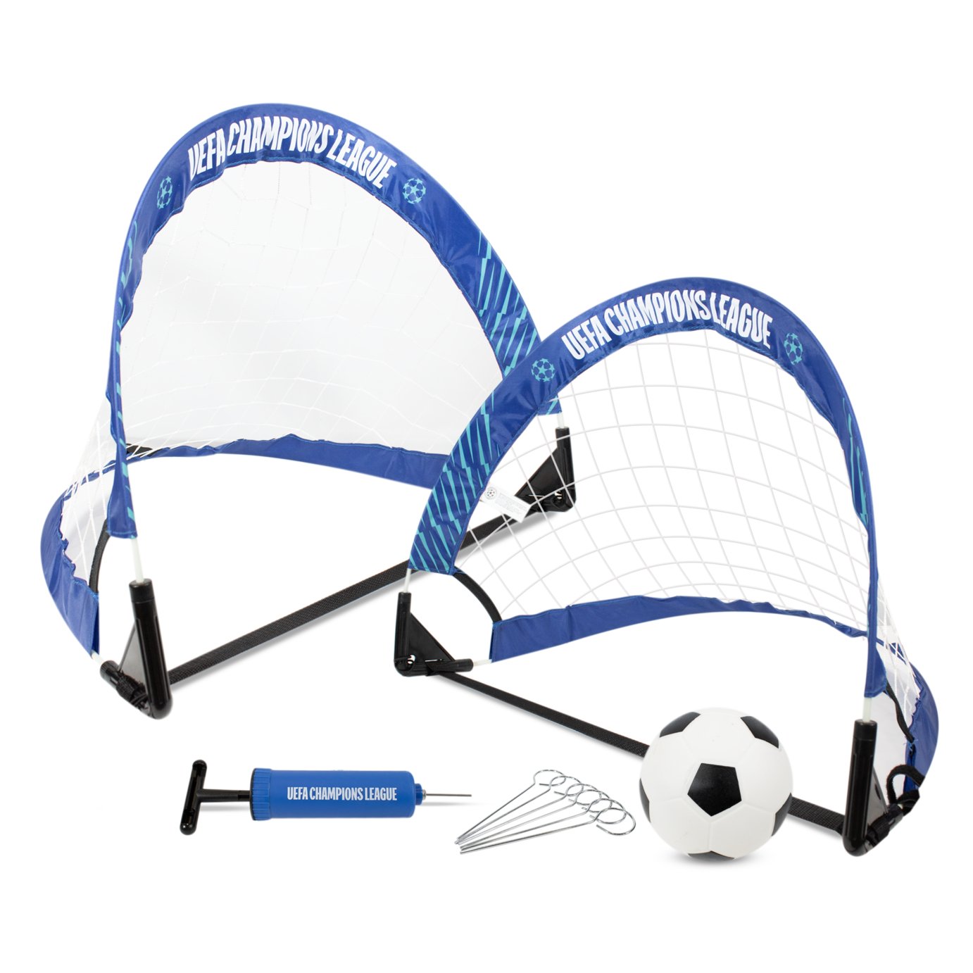 UEFA Champions League 1.77 x 1.44 ft Football Training Goal Set