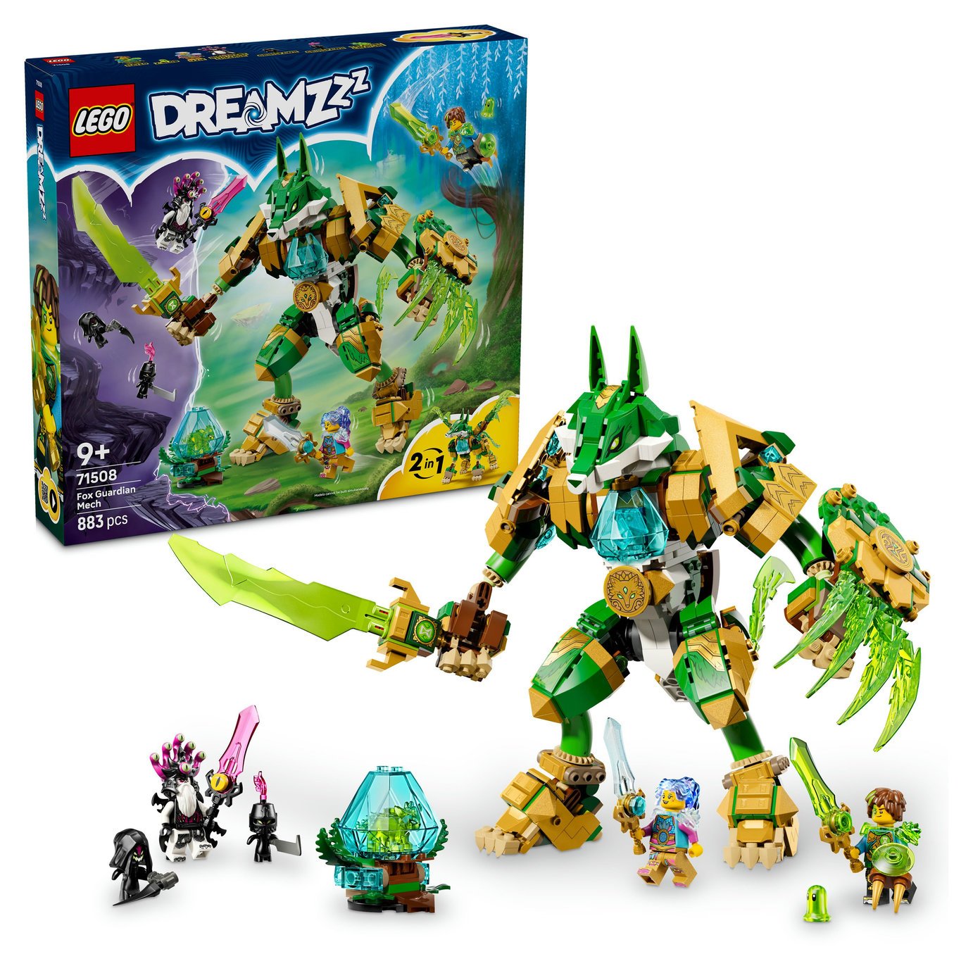 LEGO DREAMZzz Fox Guardian Mech Action Figure Toy 71508