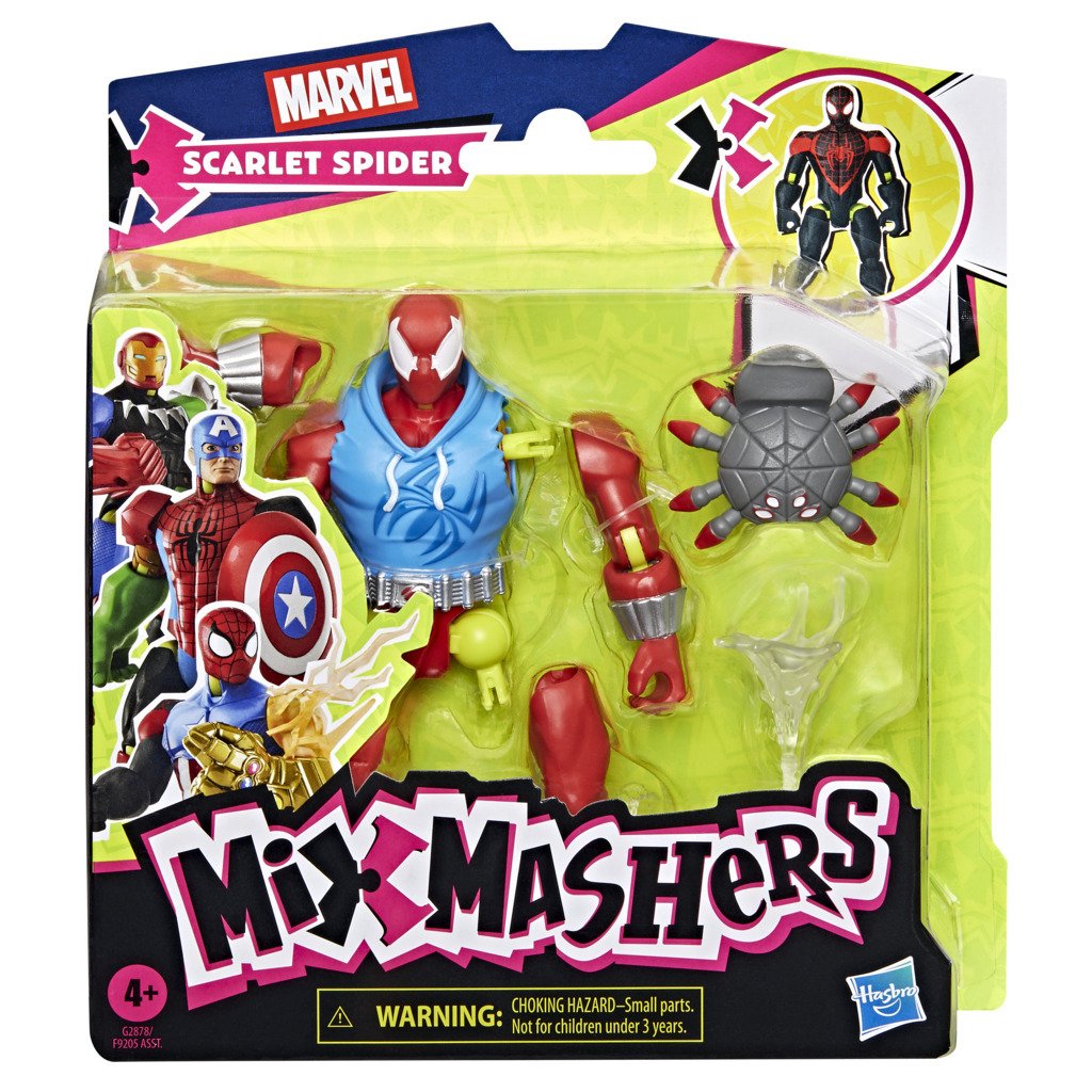 MixMashers Marvel Spider-Man 5 Inch Figures