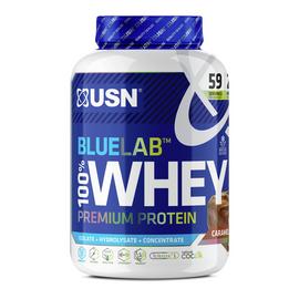 USN Blue Lab Whey Caramel Chocolate Protein Shake - 2kg