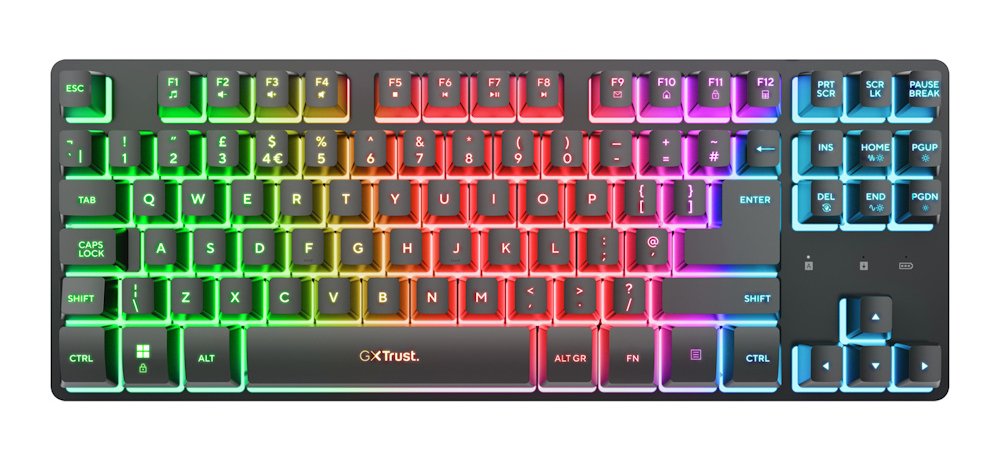 GXTrust 831 Thado TKL Wireless Gaming Keyboard - Black