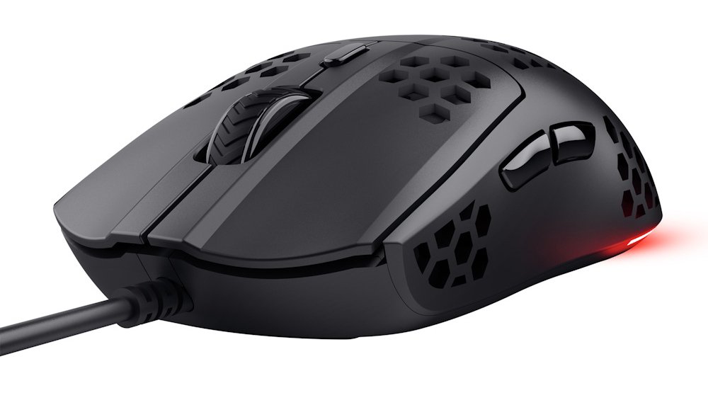 GXTrust 928 Helox Ultra-Lightweight Wired Gaming Mouse - Black