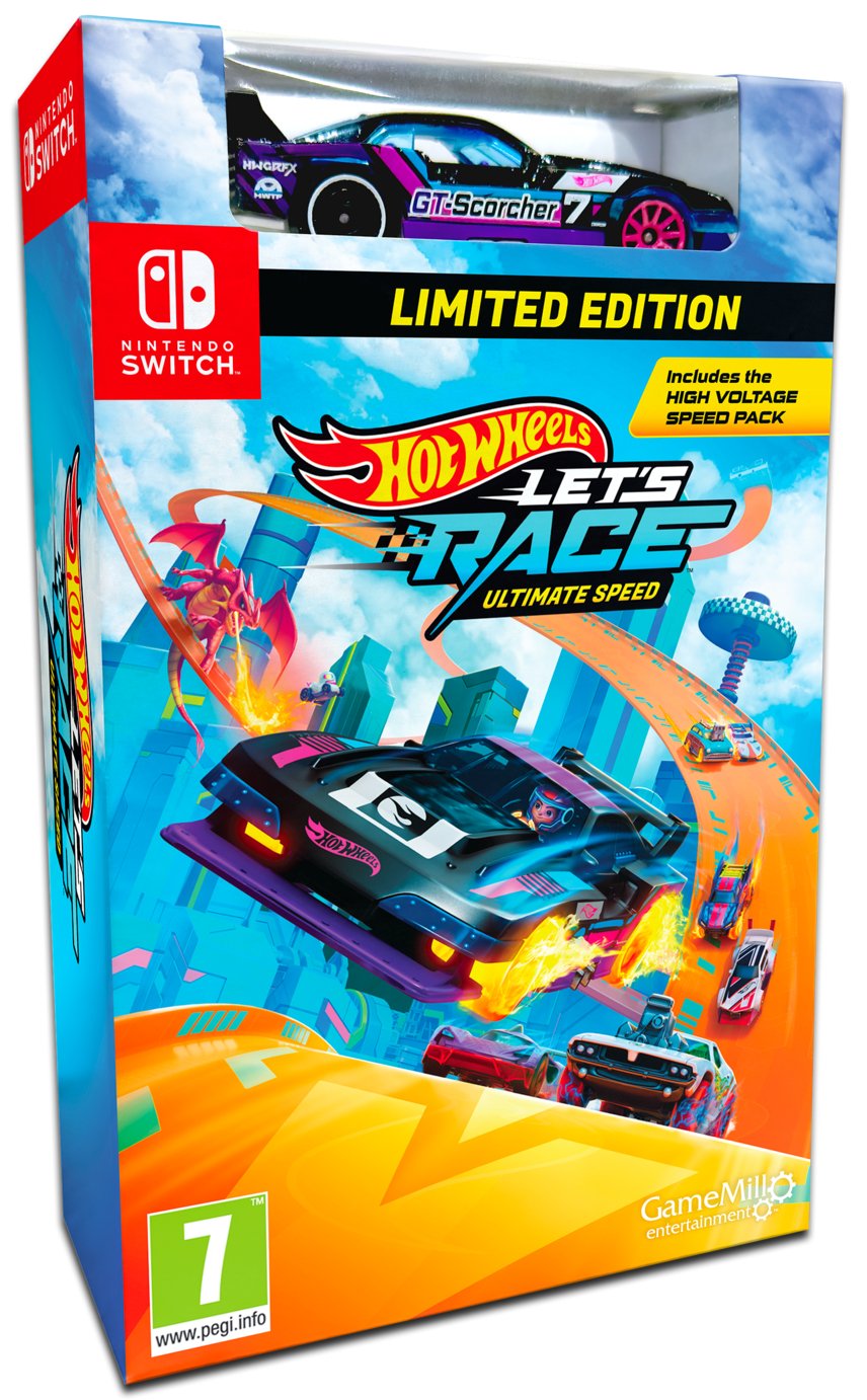 Hot Wheels Let's Race: Ultimate Speed Ltd Edn Switch Game