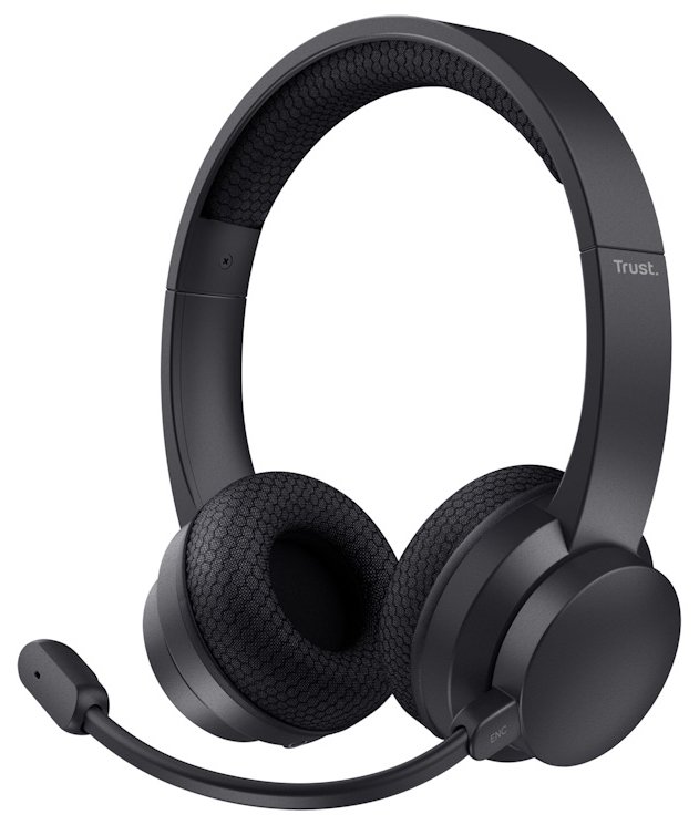 Trust Ayda Wireless ENC PC Headset - Black