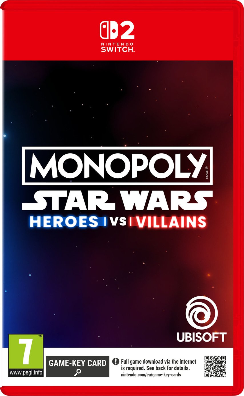 Monopoly Star Wars Heroes vs Villains Switch 2 Game Pre-Order