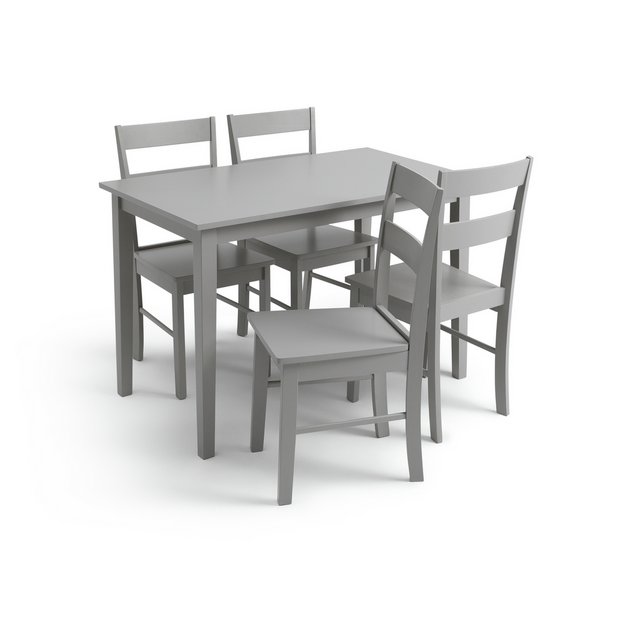 Argos lido table and best sale chairs grey