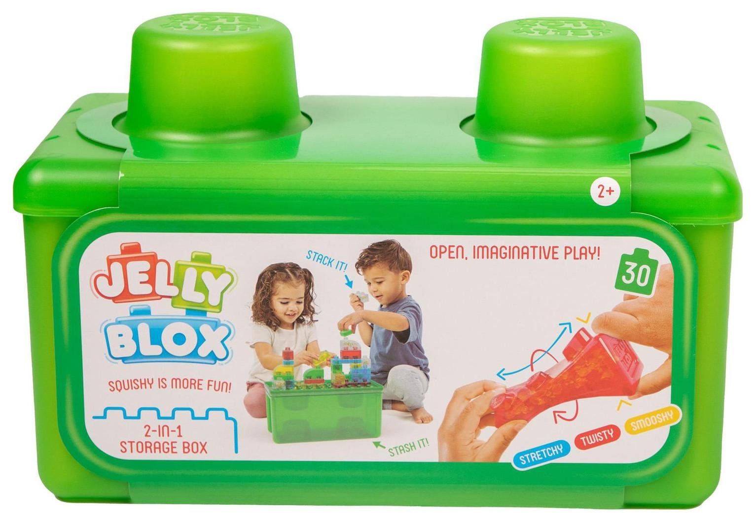 Jelly Blox Stash And Stack 2 In 1 Storage 