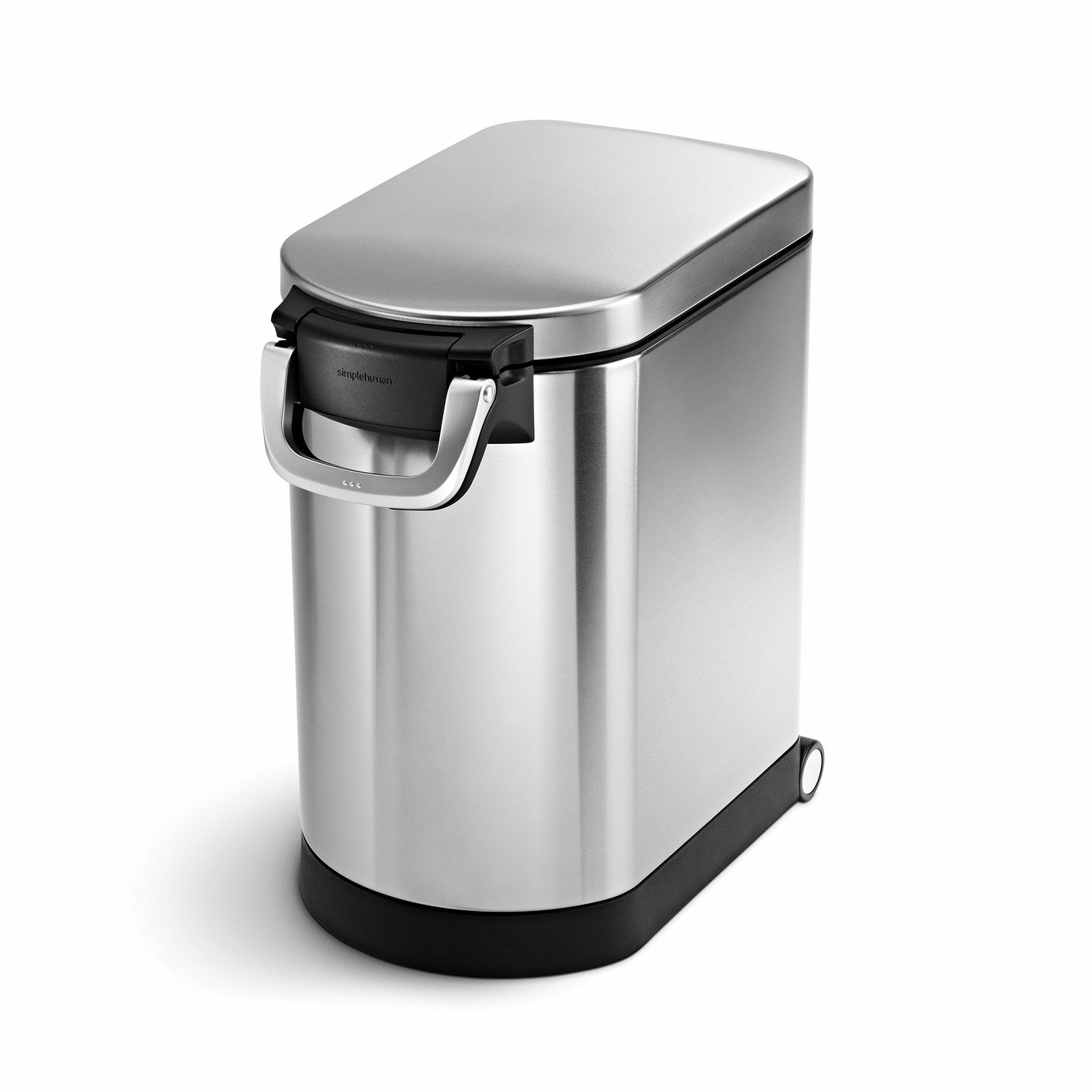 Simplehuman 25L Pet Food Bin - Stainless Steel