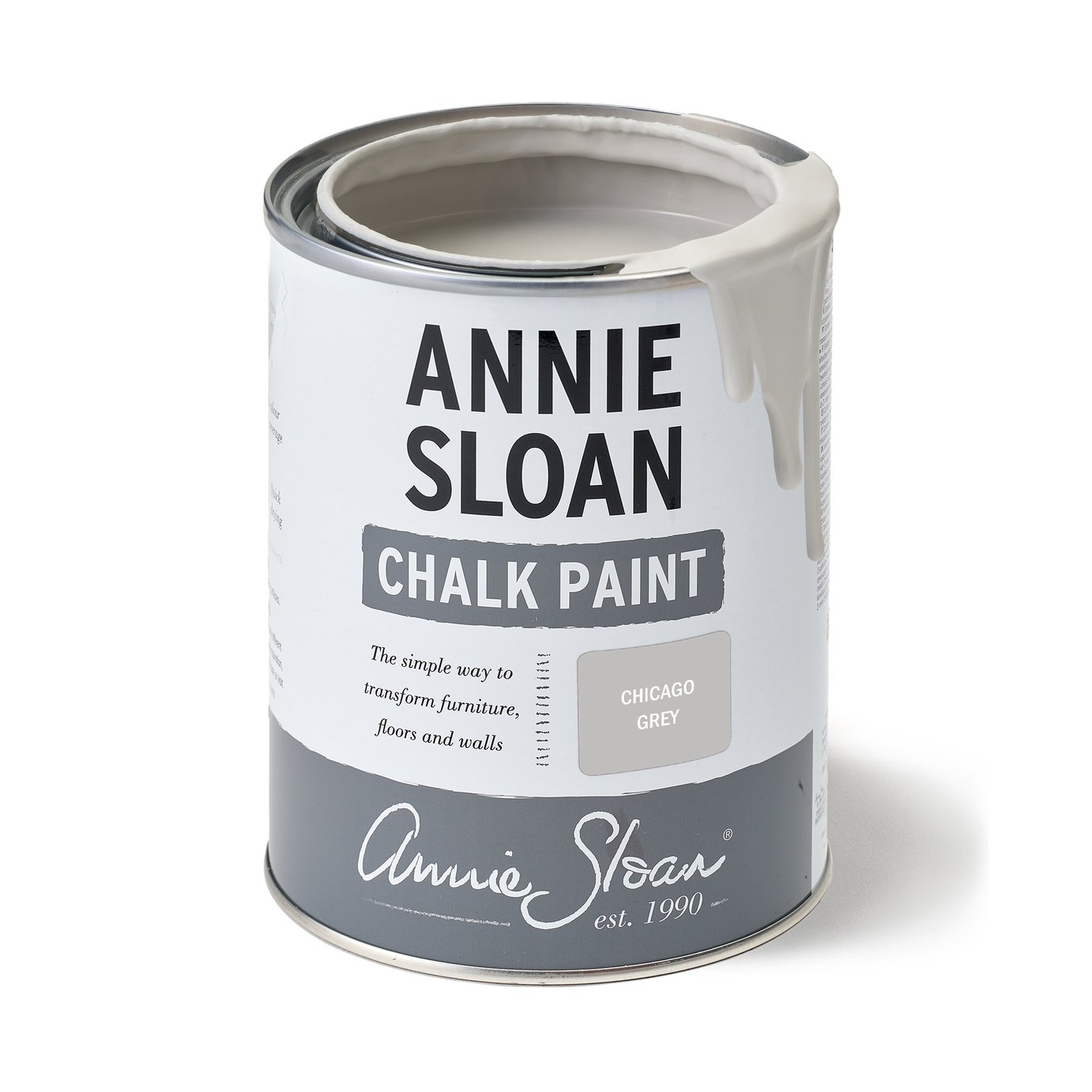 Annie Sloan Furniture Matt Chalk Paint 1L - Chicago Grey