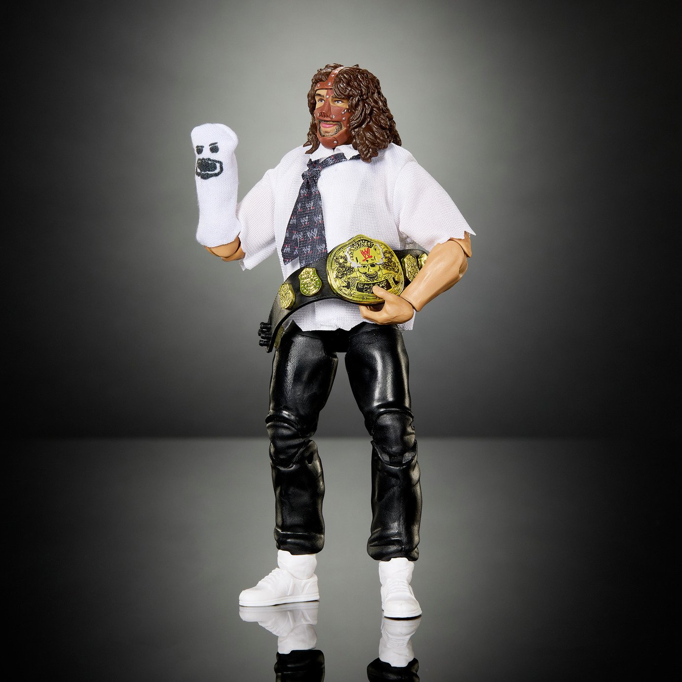 WWE Elite Premium Live Event Mankind 27cm Action Figure Set