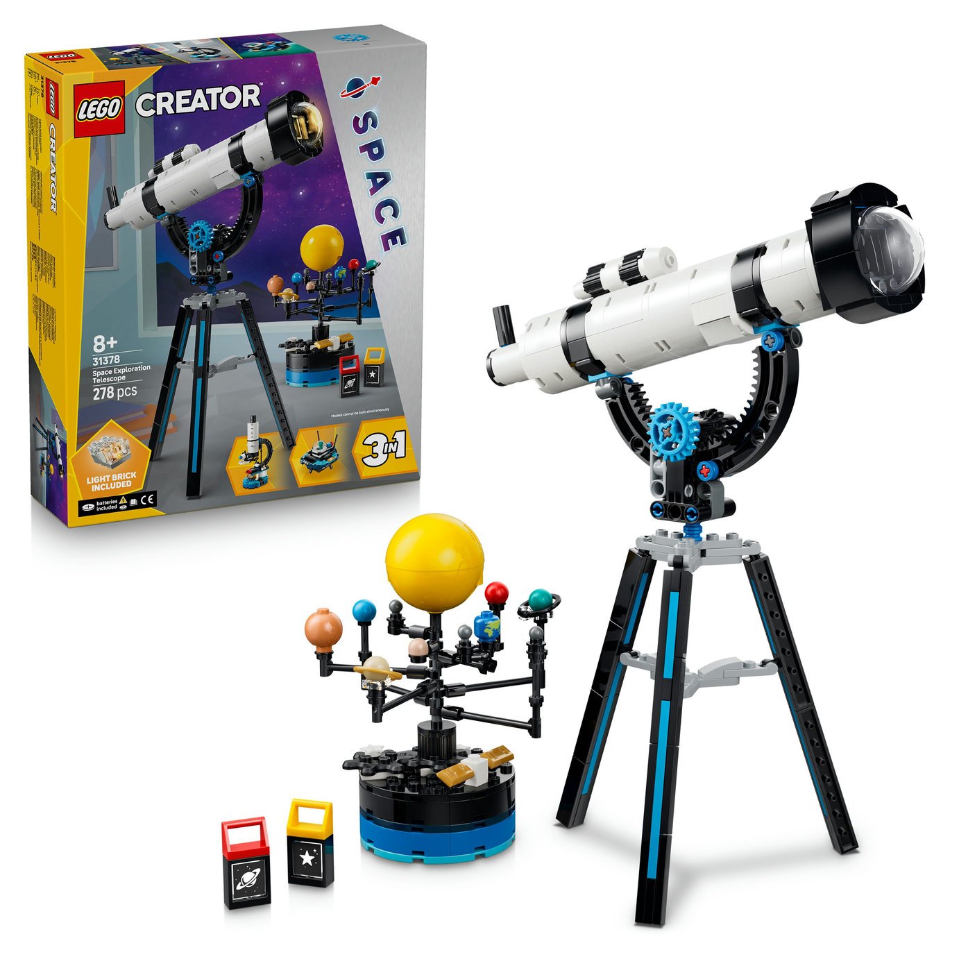 LEGO Creator 3in1 Space Exploration Telescope 31378 PREORDER