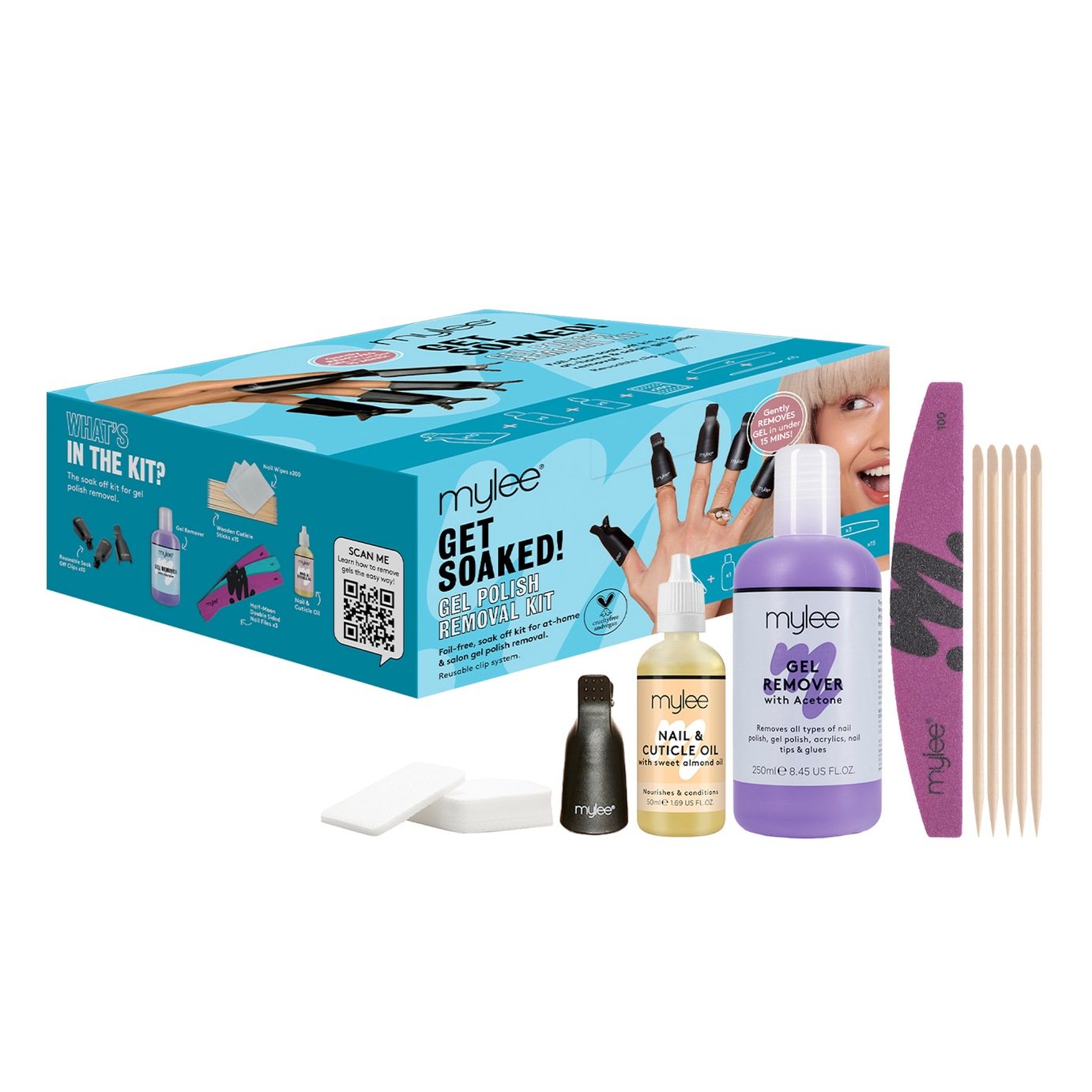 Mylee Get Soaked Gel Polish Removal Kit