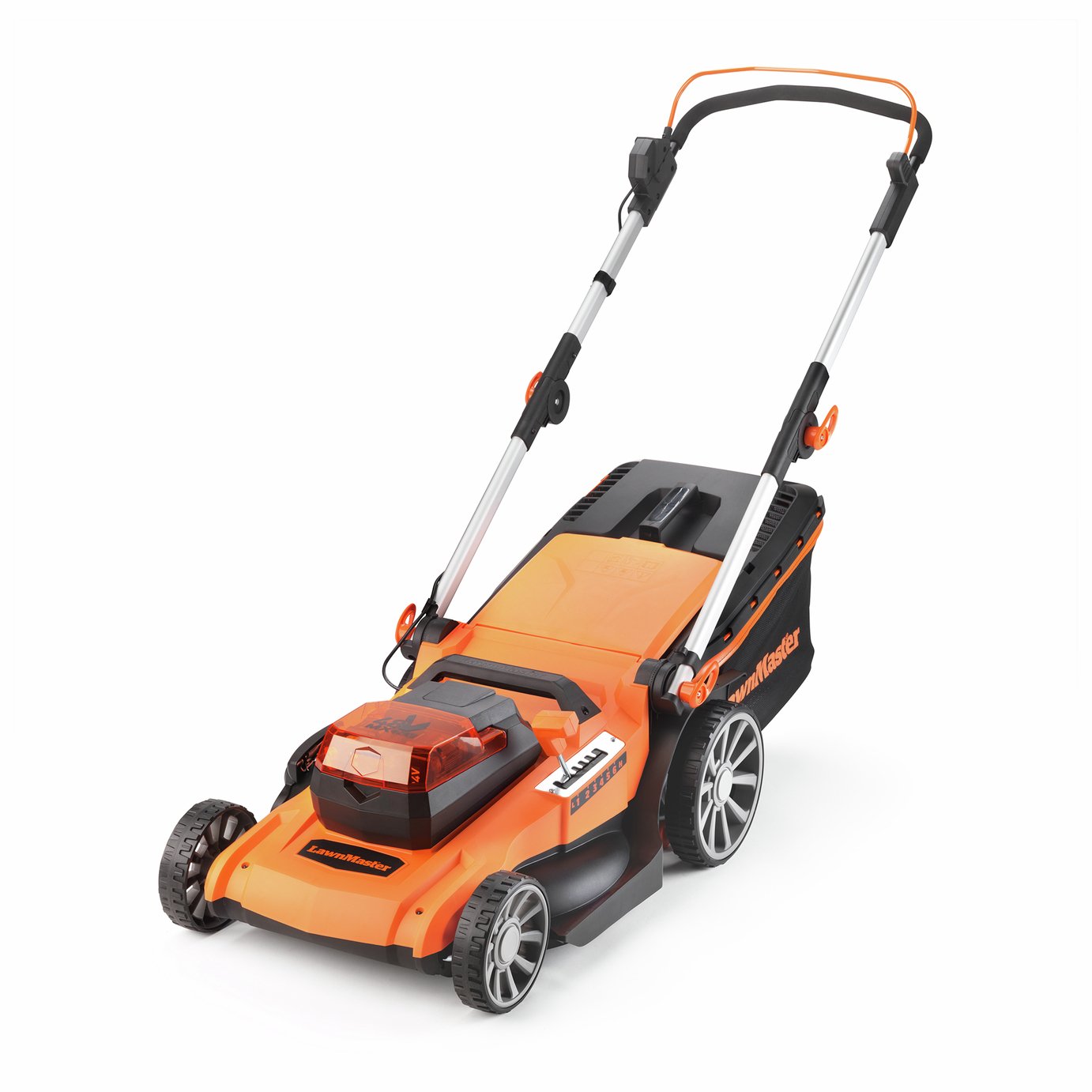 LawnMaster 46cm Cordless Rotary Lawnmower - 48V