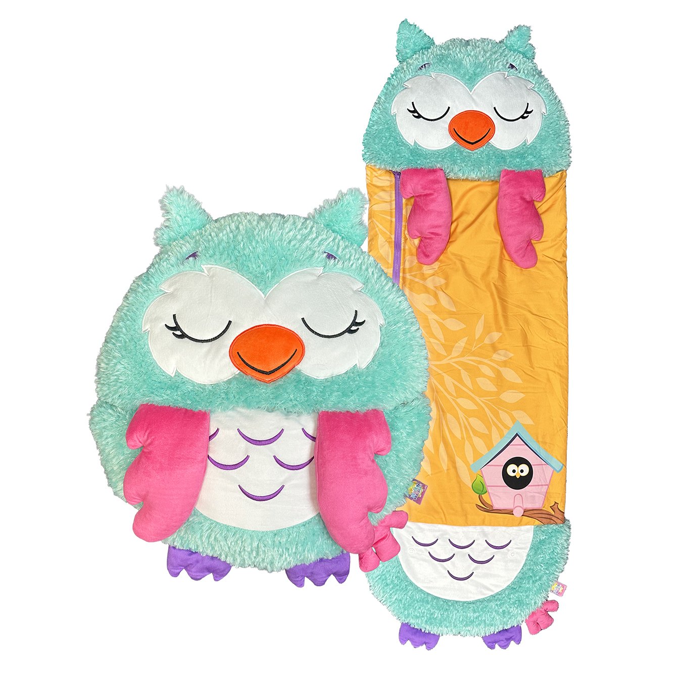 Happy Nappers Owl Medium Size Series 4 Sleeping Bag