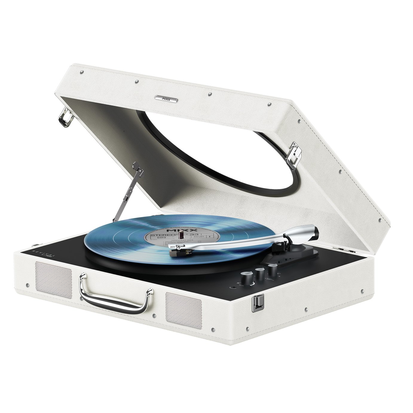 Mixx Revival 65 Belt Drive Bluetooth Record Player - Cream