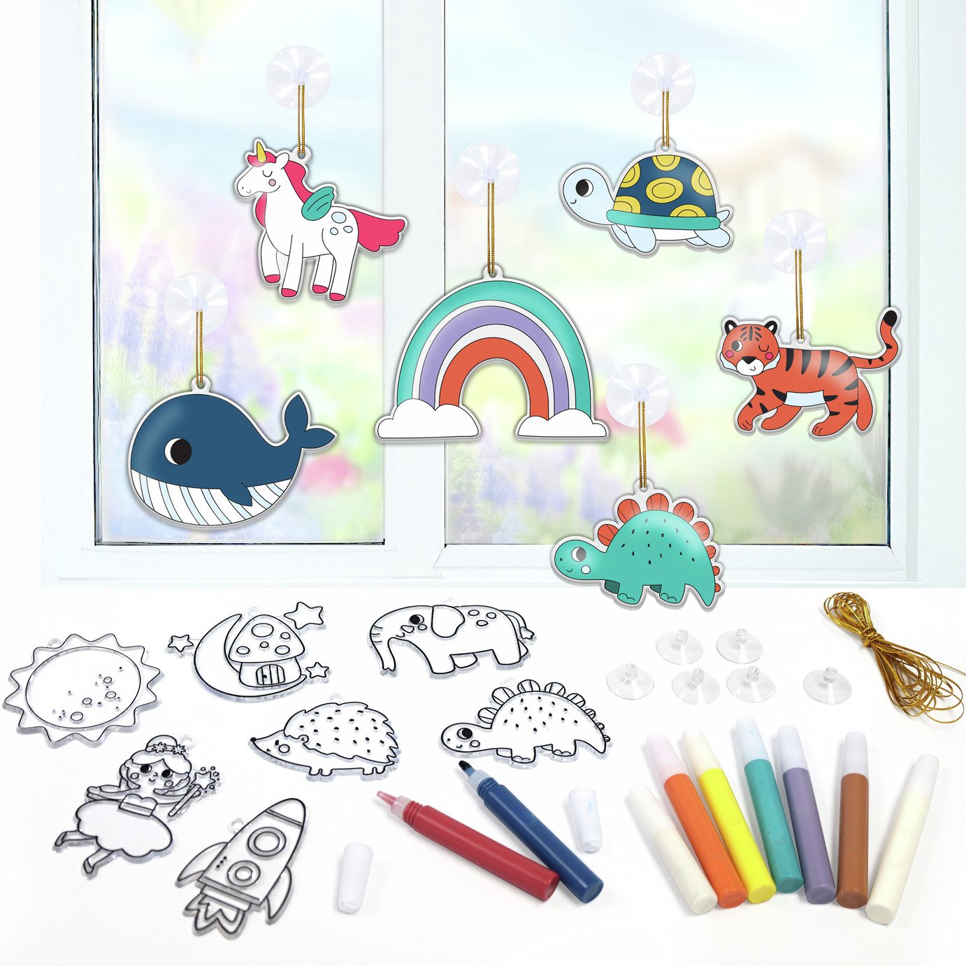 Chad Valley Paint Your Own Suncatcher Set