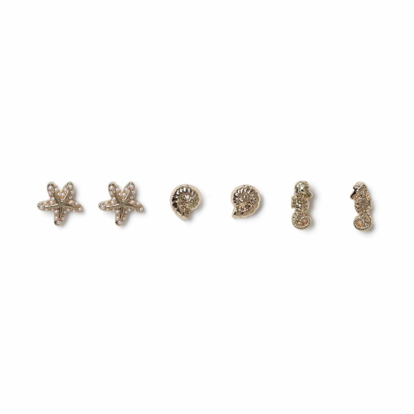 Flitzy Kids Sealife Stud Earrings Pack