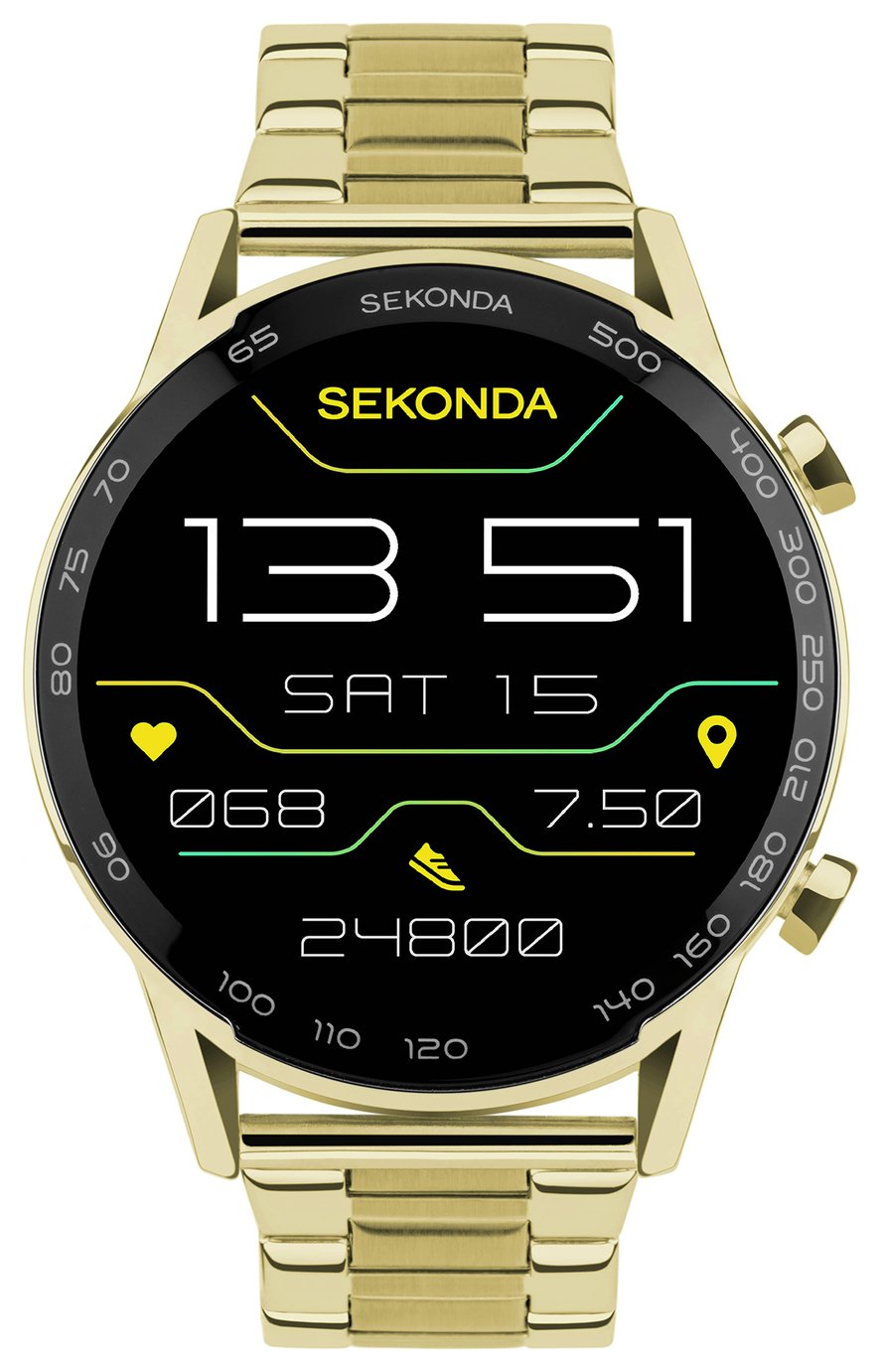 Sekonda Gold Plated Stainless Steel Bracelet Smart Watch